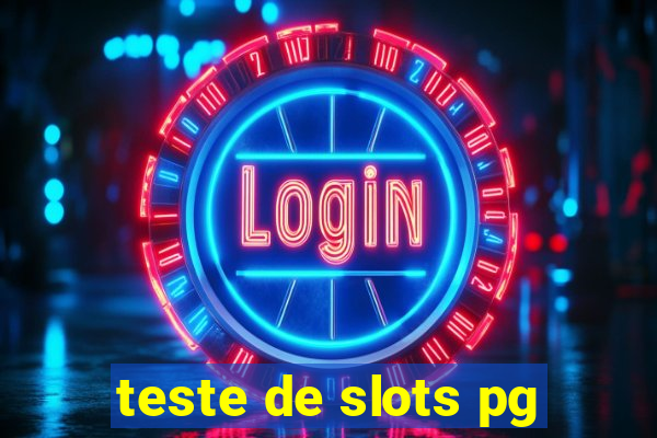 teste de slots pg